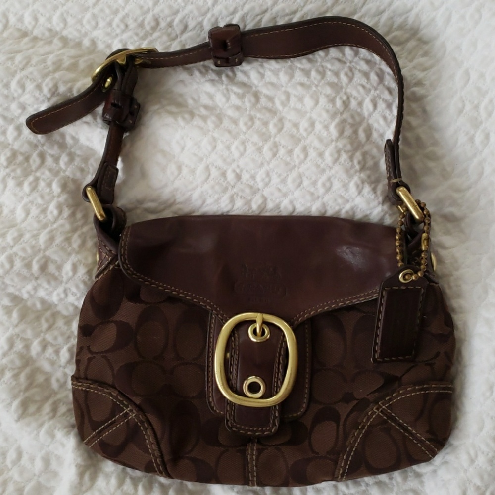 Coach signature  hand bag (Small)